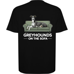 Camiseta Oversize "Greyhounds on the sofa"